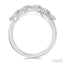 Pear Shape 5 Stone Criss Cross Diamond Fashion Ring