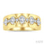 Oval Shape 5 Stone Diamond Fashion Band