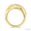 Aeris Gold Twisted Diamond Fashion Ring