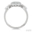 Pave-Set Heart Shape Diamond Fashion Ring