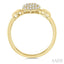 Pave-Set Oval Shape Diamond Fashion Ring