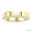V-Shaped Bold Diamond Fashion Band