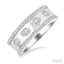 Oval Shape Diamond Fashion Band