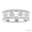 Oval Shape Diamond Fashion Band