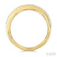 Bold Emerald Shape Diamond Fashion Band