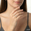 Oval Shape Diamond Fashion Band