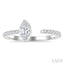 Marquise Shape Diamond Fashion Open Ring