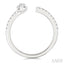 Marquise Shape Diamond Fashion Open Ring