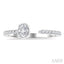 Oval Shape Diamond Fashion Open Ring