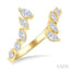 Marquise Shape Diamond Fashion Open Ring