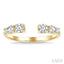 Graduated Diamond Fashion Open Ring