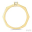 Hexashank Oval Shape Diamond Fashion Ring