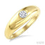 Aeris Gold Round Shape Diamond Fashion Ring