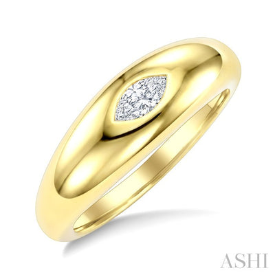 Aeris Gold Marquise Shape East-West Diamond Fashion Ring