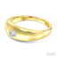 Aeris Gold Oval Shape East-West Diamond Fashion Ring