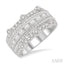 Baguette Diamond Fashion Band