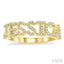 Block 'JESSICA' Diamond Name Ring