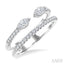 Marquise Shape Diamond Layered Fashion Ring