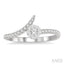 Round Shape Lovebright Diamond Fashion Ring