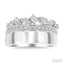 Bold Mixed Shape Diamond Fashion Ring