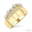 Bold Mixed Shape Diamond Fashion Ring