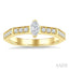 Hexashank Marquise Shape Diamond Fashion Ring