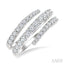 Spiral Diamond Fashion Open Band