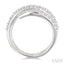Spiral Diamond Fashion Open Band