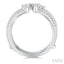 Mixed Shape Diamond Fashion Open Ring
