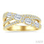 Criss Cross Diamond Fashion Ring