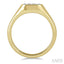 Cushion Shape Lovebright Essential Diamond Signet Ring
