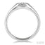 Cushion Shape Lovebright Essential Diamond Signet Ring