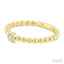Bead Bijoux Bezel Diamond Fashion Ring