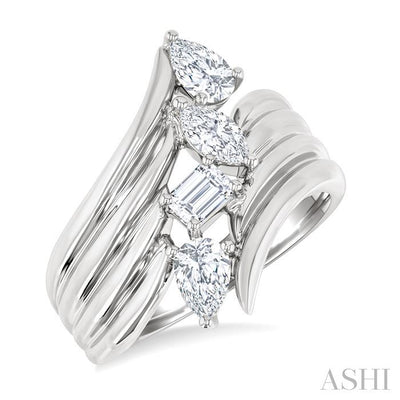 Mixed Shape Diamond Fashion Ring
