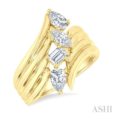 Mixed Shape Diamond Fashion Ring