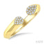 Twin Cluster Diamond Fashion Ring