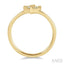 Stackable Lightning Bolt Petite Diamond Fashion Ring