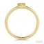 Stackable Pear Shape Petite Diamond Fashion Ring