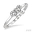 Stackable Bow Petite Diamond Fashion Ring