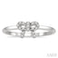 Stackable Bow Petite Diamond Fashion Ring