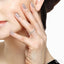 Stackable Chevron Petite Diamond Fashion Band
