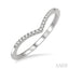 Stackable Chevron Petite Diamond Fashion Band