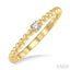 Bead Bijuox Stackable Petite Diamond Fashion Ring