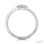 Cushion Shape Petite Cluster Diamond Fashion Ring