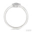 Pear Shape Petite Cluster Diamond Fashion Ring