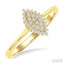 Marquise Shape Petite Cluster Diamond Fashion Ring