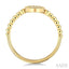 Bead Round Shape Petite Diamond Fashion Ring