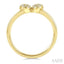 Stackable Butterfly Petite Diamond Fashion Ring