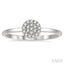 Stackable Disc Petite Diamond Fashion Ring