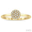 Stackable Disc Petite Diamond Fashion Ring